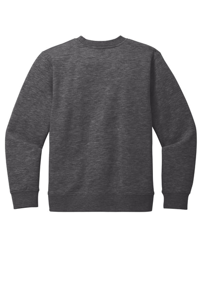 District Youth VIT Fleece Crew DT6104Y Heathered Charcoal