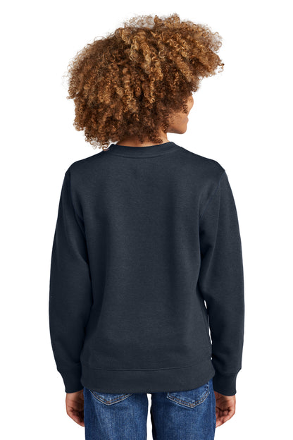 District Youth VIT Fleece Crew DT6104Y New Navy