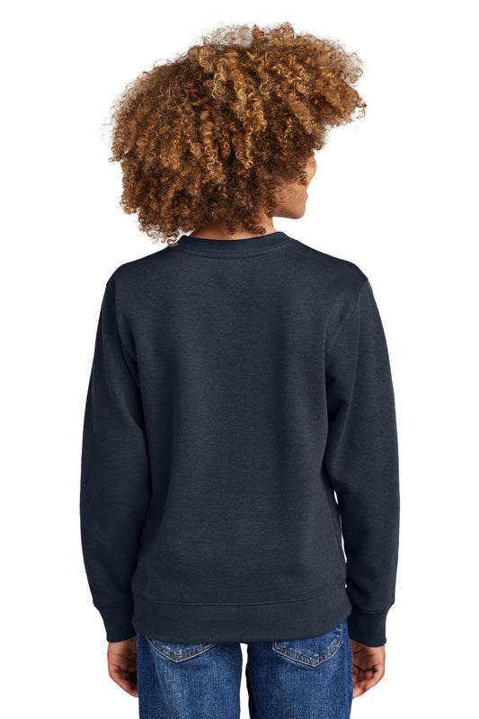 District Youth VIT Fleece Crew DT6104Y New Navy