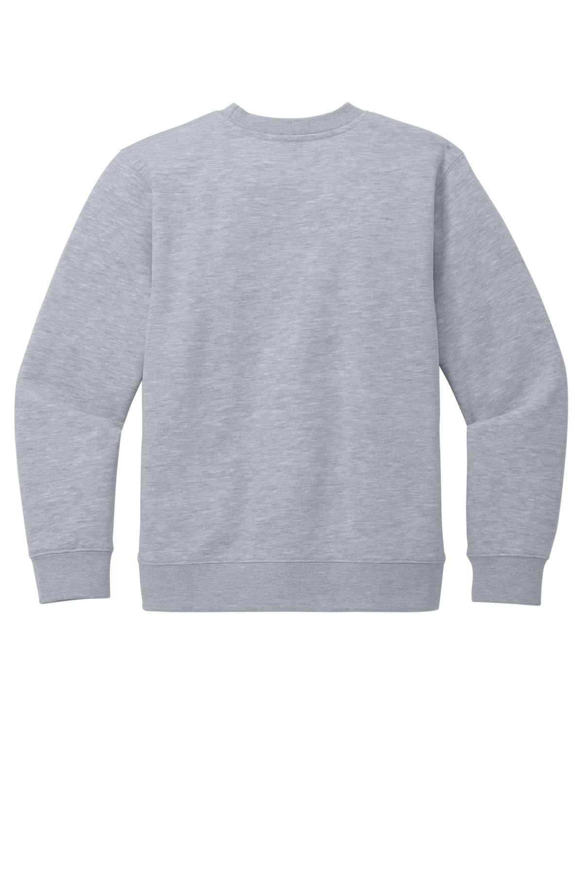 District Youth VIT Fleece Crew DT6104Y Light Heather Grey