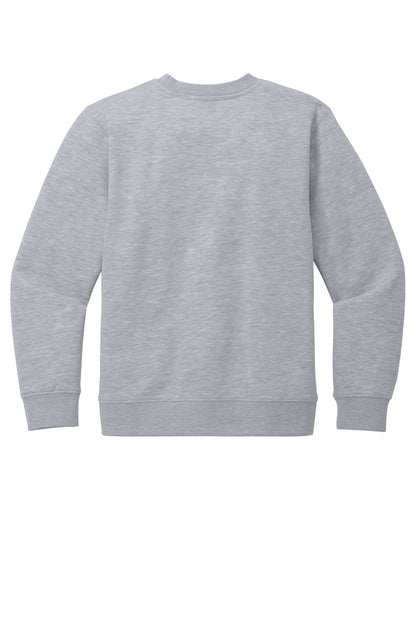 District Youth VIT Fleece Crew DT6104Y Light Heather Grey