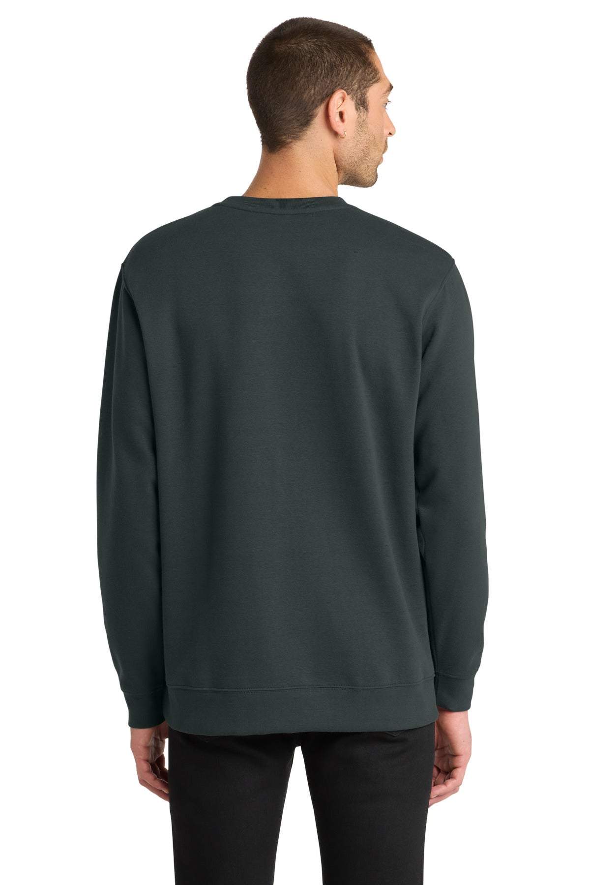 District VITFleece Crew DT6104 Charcoal