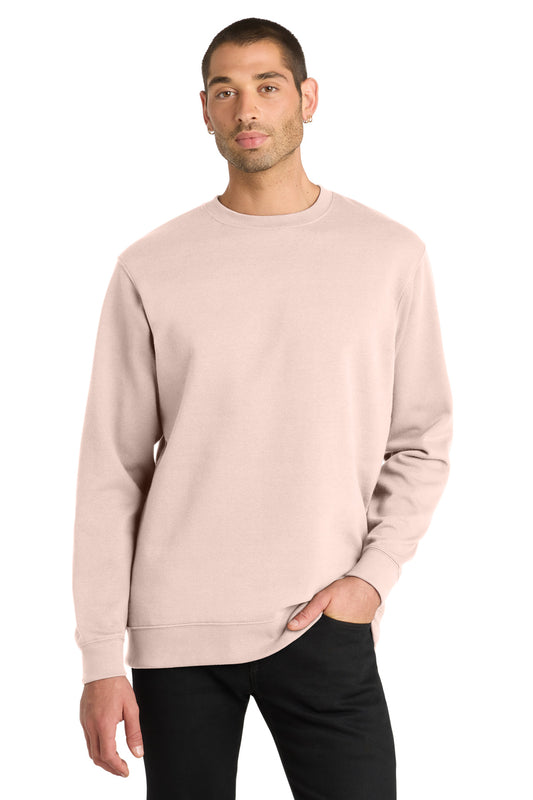 District VITFleece Crew DT6104 Rosewater Pink