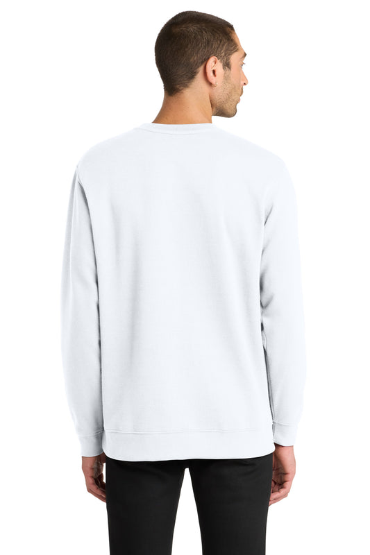 District VITFleece Crew DT6104 White