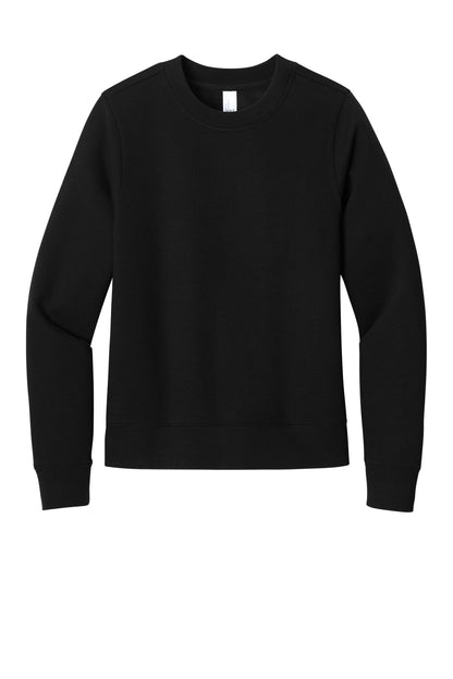 District Women's VIT Fleece Crew DT6105 Black