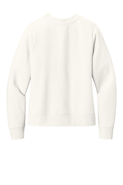 District Women's VIT Fleece Crew DT6105 Gardenia
