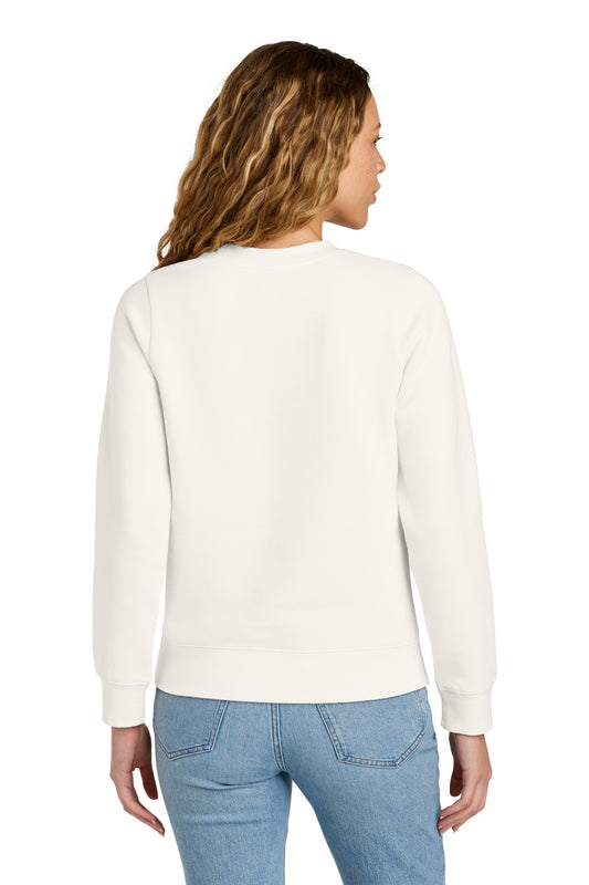 District Women's VIT Fleece Crew DT6105 Gardenia