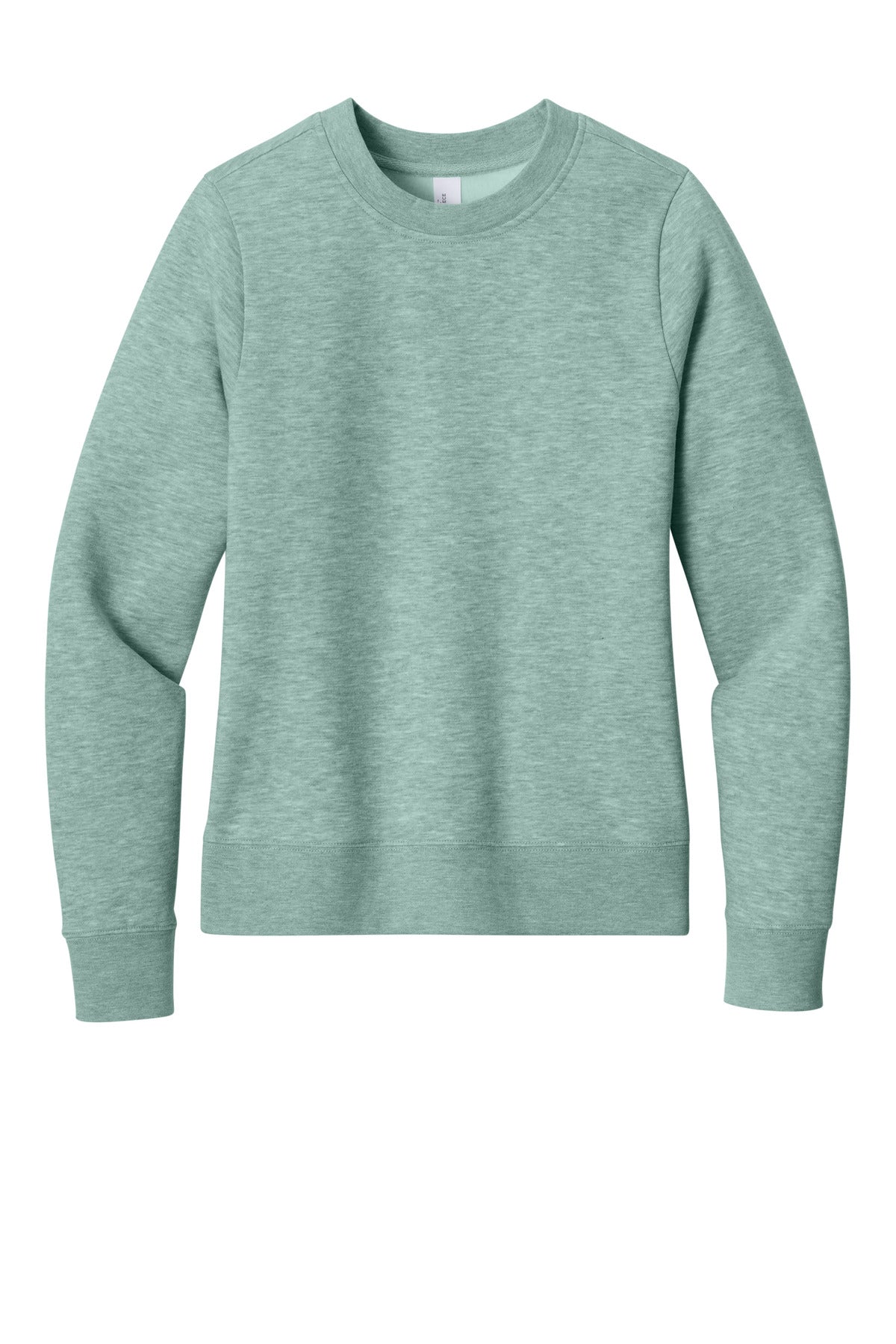 District Women's VIT Fleece Crew DT6105 Heathered Dusty Sage