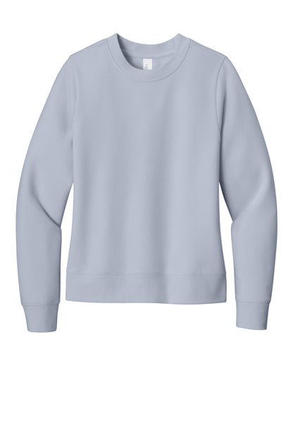 District Women's VIT Fleece Crew DT6105 Icelandic Purple