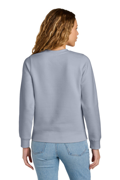 District Women's VIT Fleece Crew DT6105 Icelandic Purple