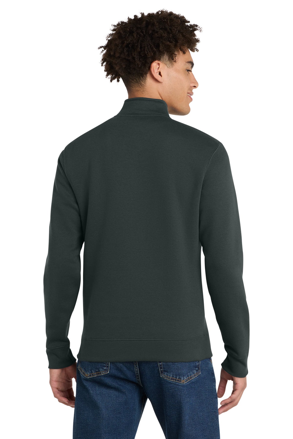 District VITFleece 1/4-Zip DT6106 Charcoal