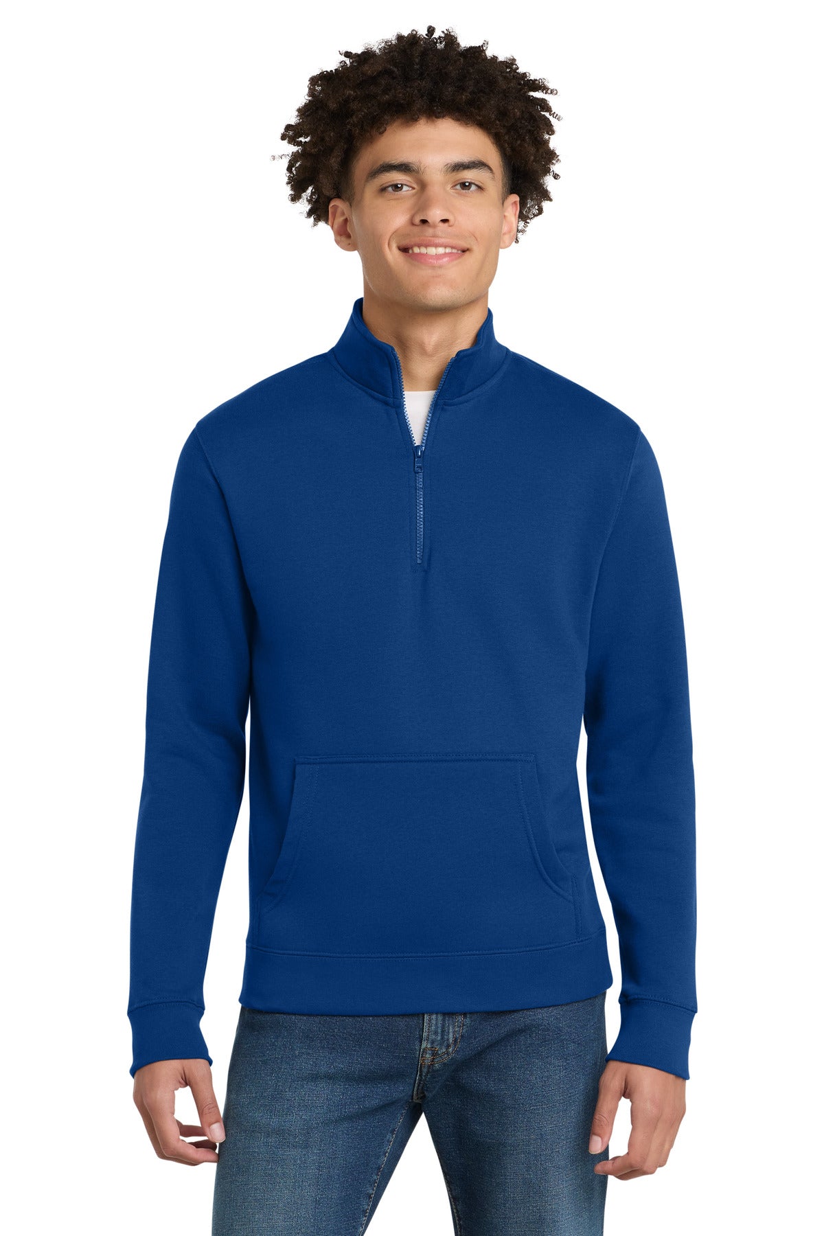 District VITFleece 1/4-Zip DT6106 Deep Royal