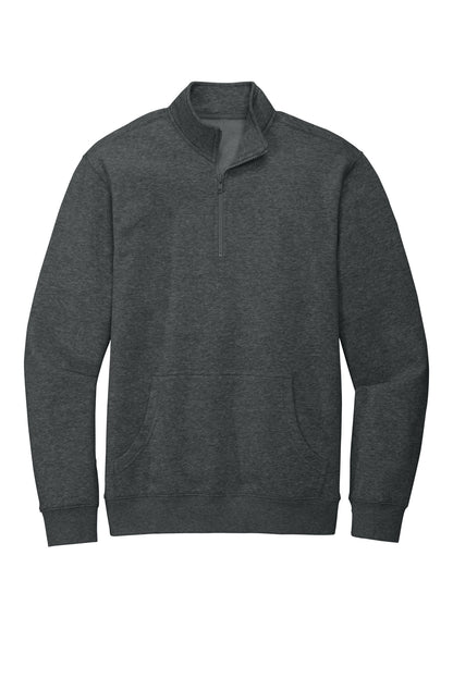 District VITFleece 1/4-Zip DT6106 Heathered Charcoal