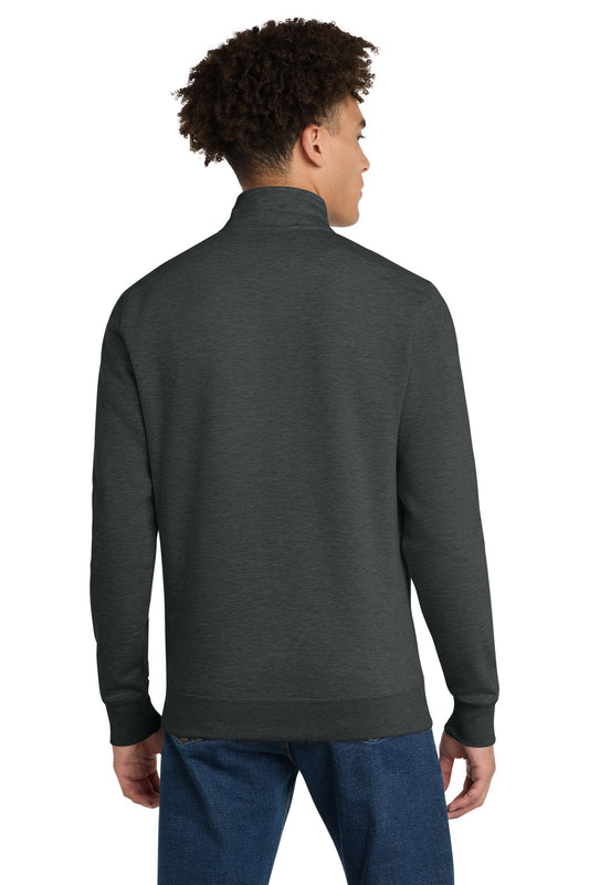 District VITFleece 1/4-Zip DT6106 Heathered Charcoal