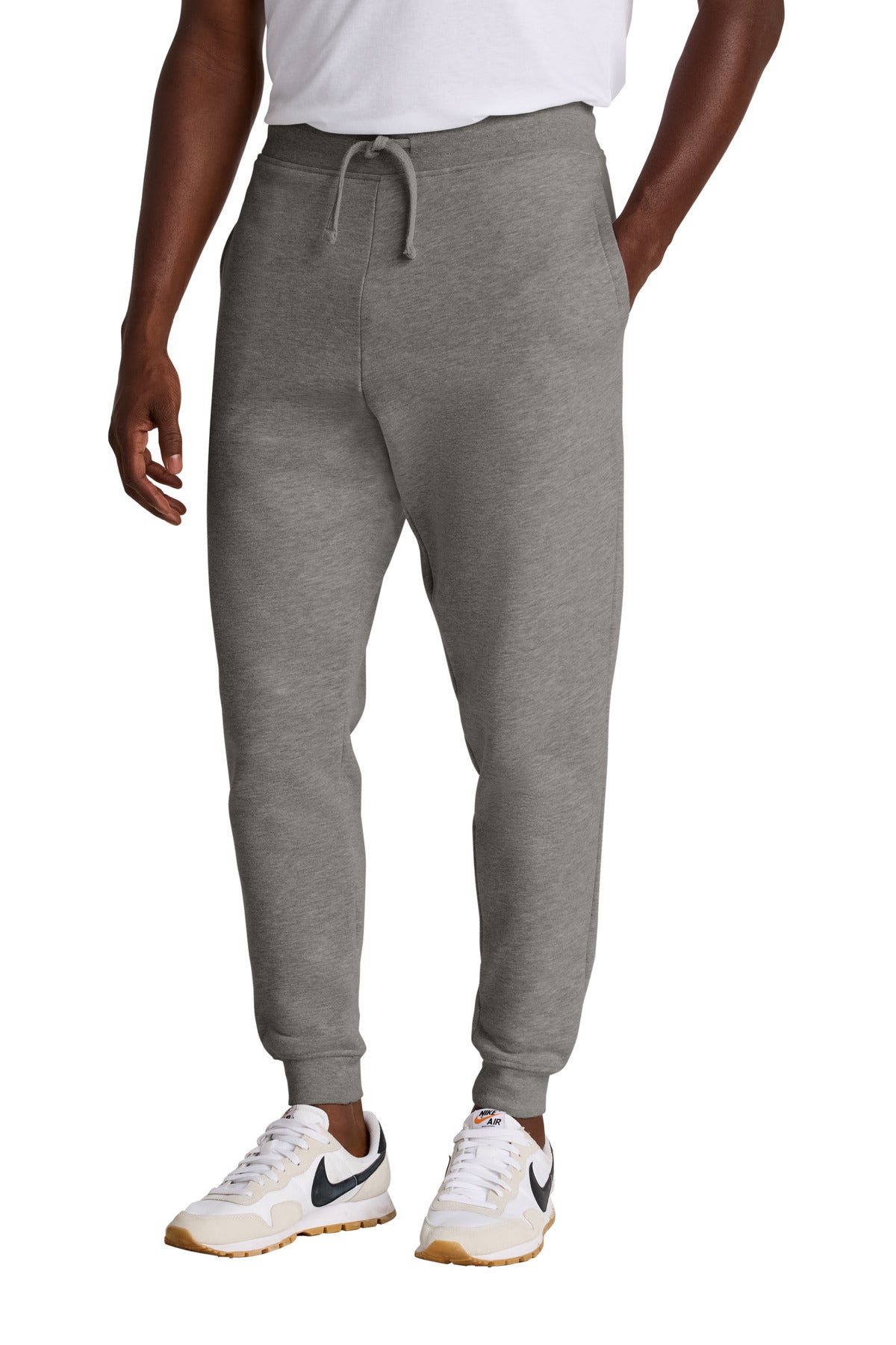 District VITFleece Jogger DT6107 Grey Frost