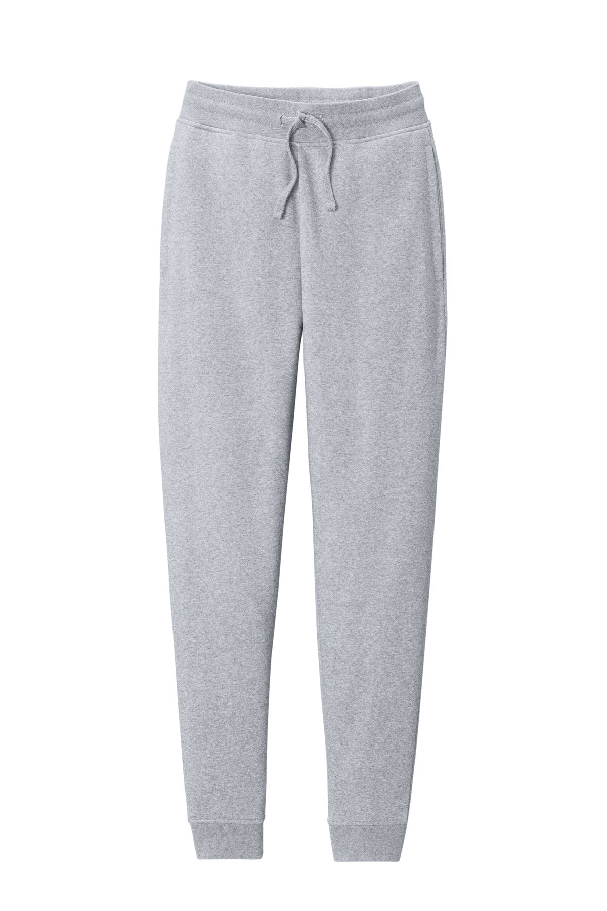 District VITFleece Jogger DT6107 Light Heather Grey