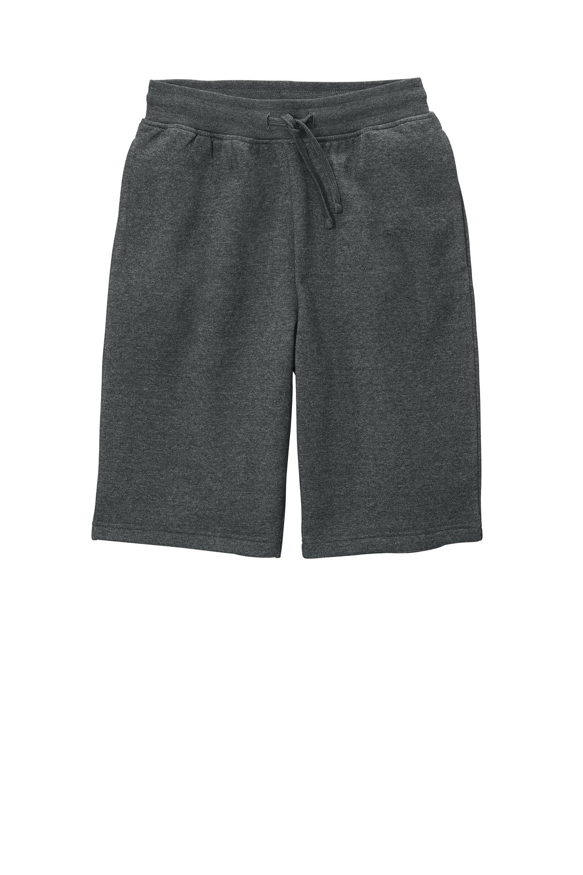 District VITFleece Short DT6108 Heathered Charcoal