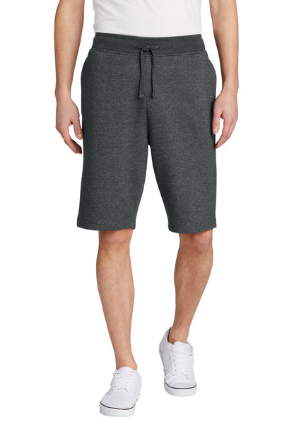 District VITFleece Short DT6108 Heathered Charcoal