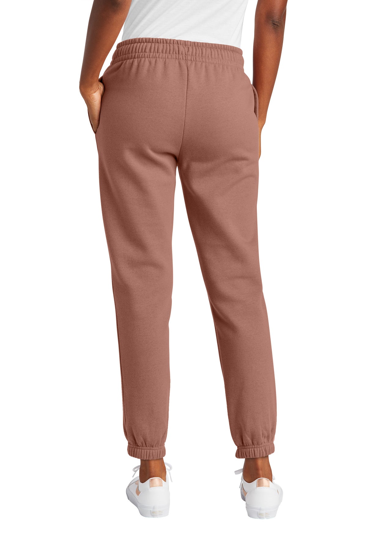 District Women's VIT Fleece Sweatpant DT6110 Desert Rose