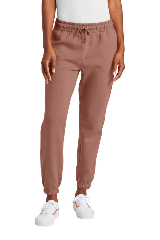 District Women's VIT Fleece Sweatpant DT6110 Desert Rose