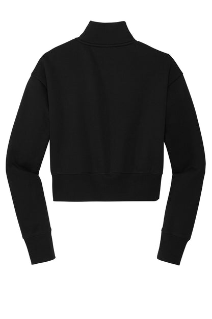 District Women's VIT Fleece 1/2-Zip DT6111 Black
