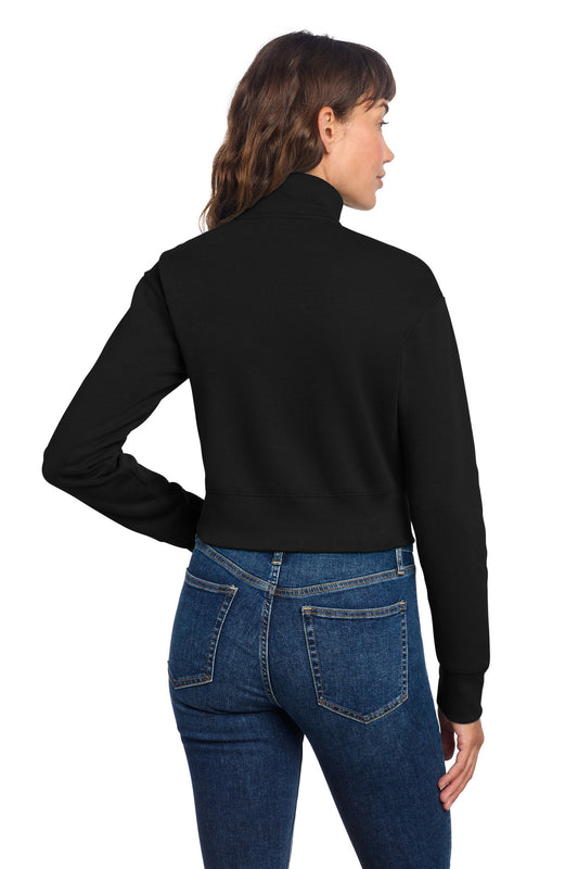 District Women's VIT Fleece 1/2-Zip DT6111 Black