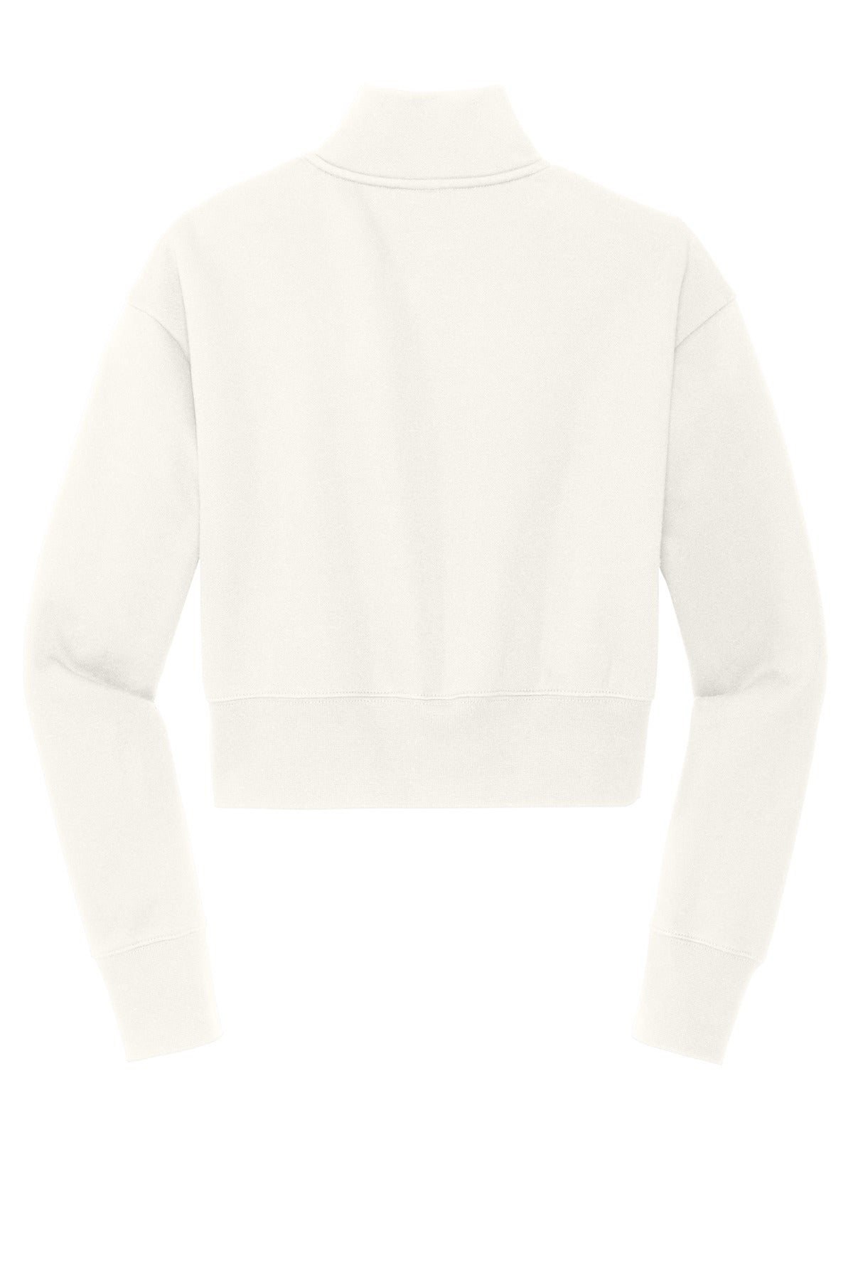 District Women's VIT Fleece 1/2-Zip DT6111 Gardenia