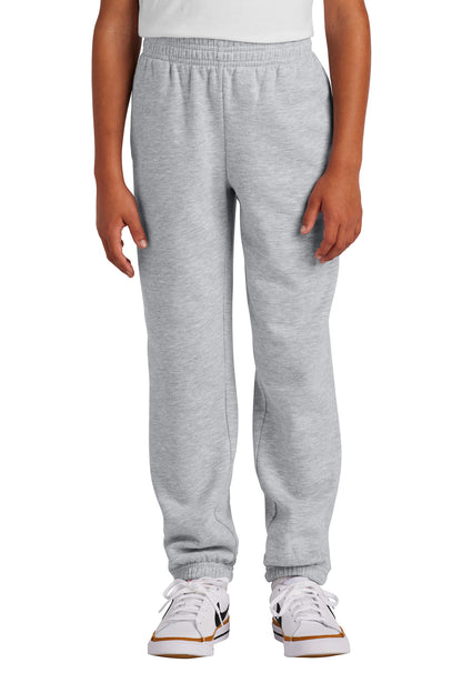 District Youth VIT Fleece Sweatpant DT6112Y Light Heather Grey