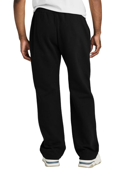 District VIT Fleece Open-Bottom Sweatpant DT6117 Black