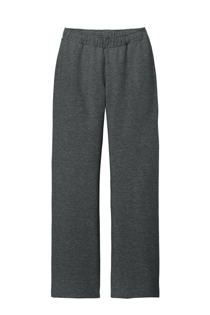 District VIT Fleece Open-Bottom Sweatpant DT6117 Heathered Charcoal