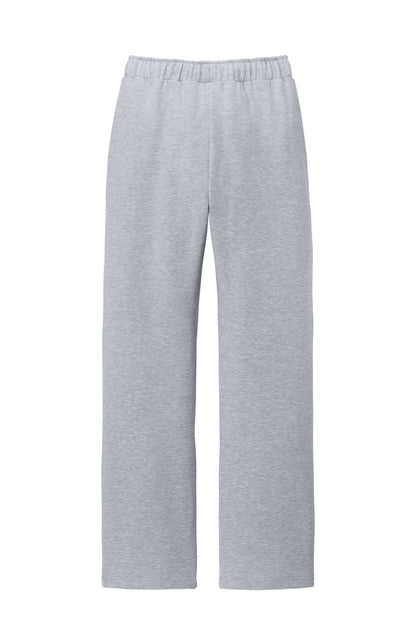 District VIT Fleece Open-Bottom Sweatpant DT6117 Light Heather Grey
