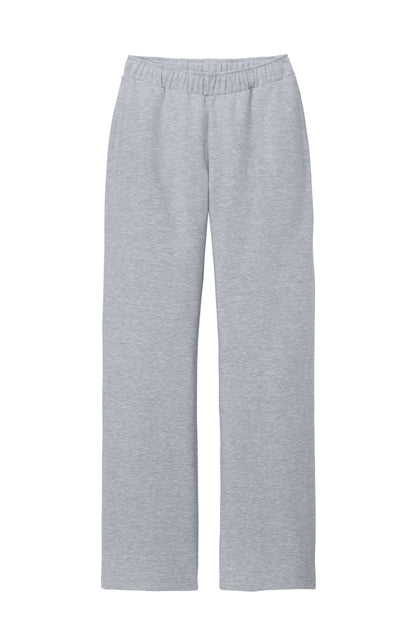District VIT Fleece Open-Bottom Sweatpant DT6117 Light Heather Grey