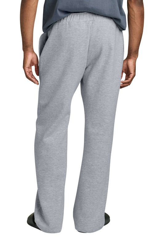 District VIT Fleece Open-Bottom Sweatpant DT6117 Light Heather Grey
