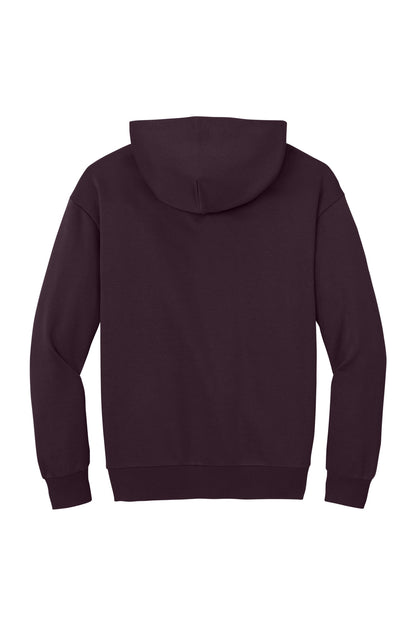 District VIT Heavyweight Fleece Hoodie DT6150 Bordeaux