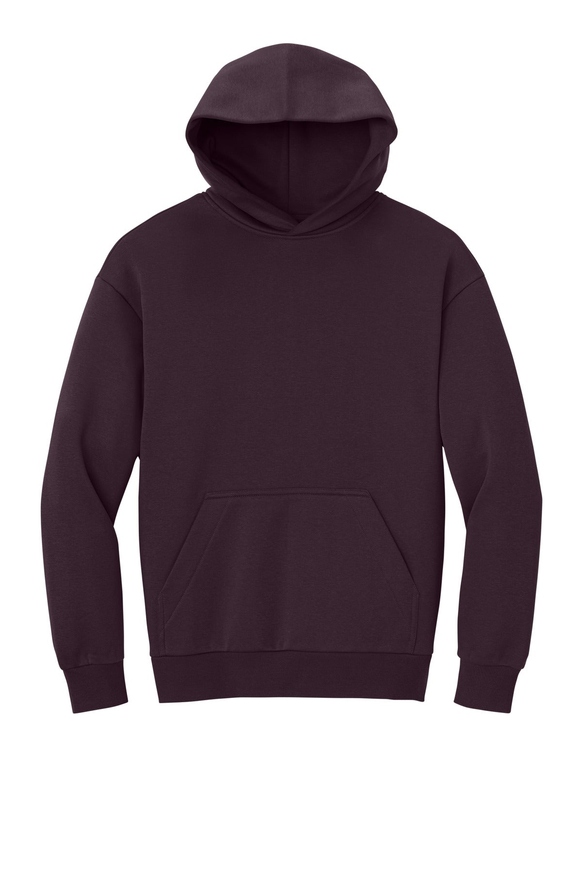 District VIT Heavyweight Fleece Hoodie DT6150 Bordeaux