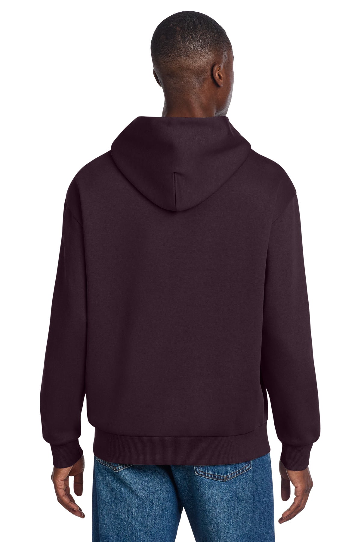 District VIT Heavyweight Fleece Hoodie DT6150 Bordeaux