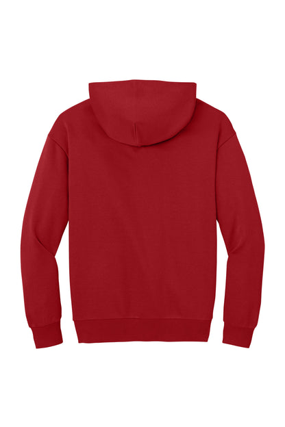 District VIT Heavyweight Fleece Hoodie DT6150 Classic Red
