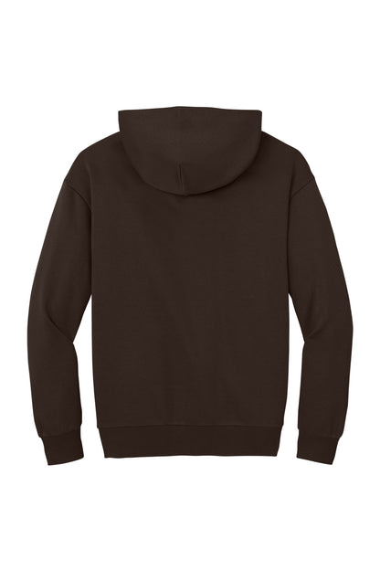 District VIT Heavyweight Fleece Hoodie DT6150 Dark Chocolate Brown