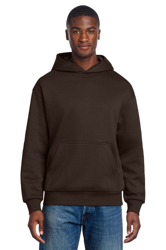 District VIT Heavyweight Fleece Hoodie DT6150 Dark Chocolate Brown