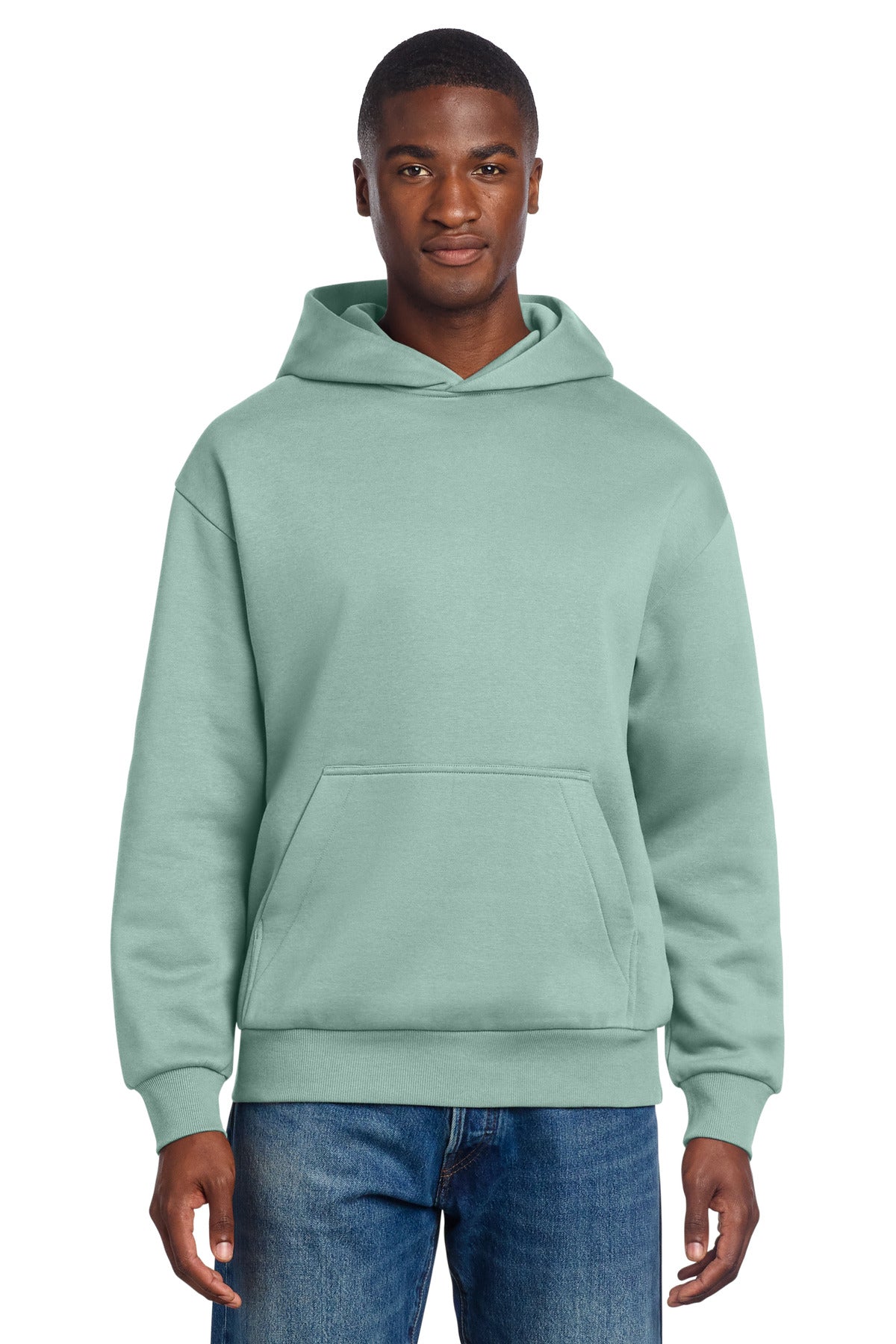 District VIT Heavyweight Fleece Hoodie DT6150 Dusty Sage