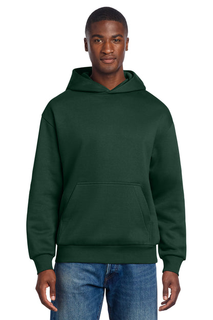 District VIT Heavyweight Fleece Hoodie DT6150 Forest Green