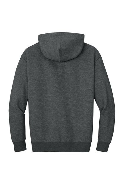 District VIT Heavyweight Fleece Hoodie DT6150 Heathered Charcoal