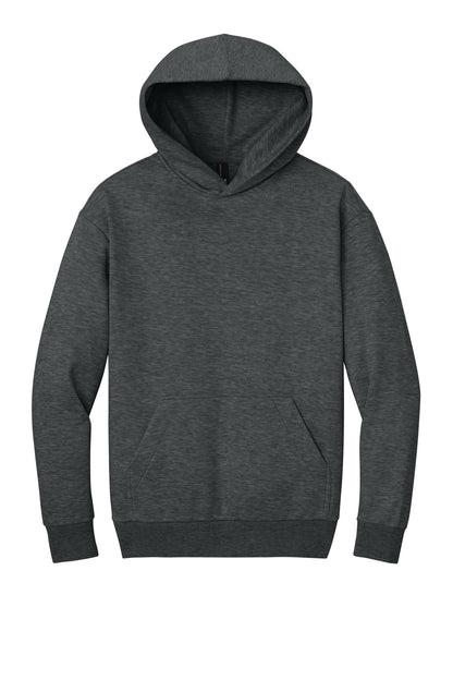 District VIT Heavyweight Fleece Hoodie DT6150 Heathered Charcoal