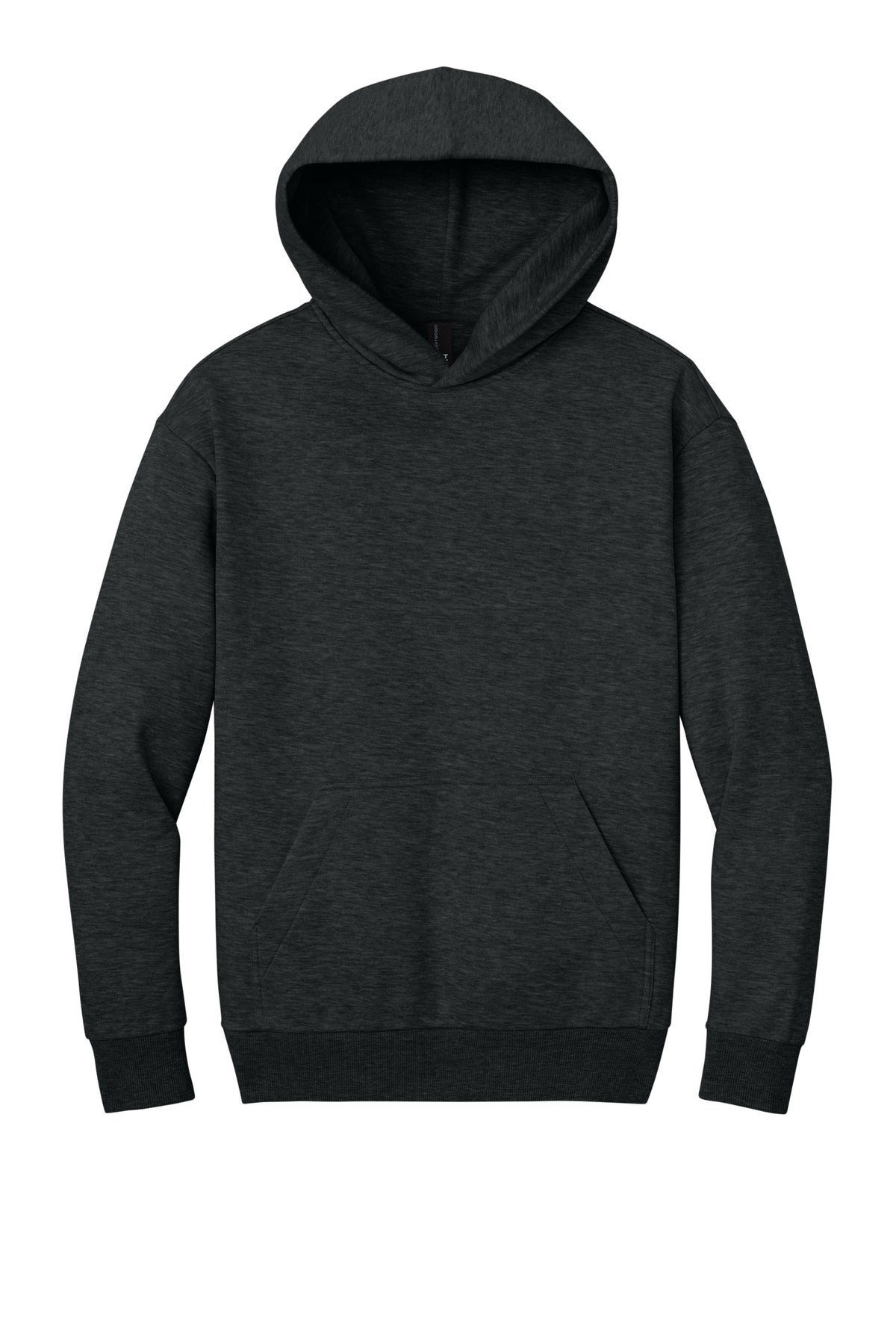 District VIT Heavyweight Fleece Hoodie DT6150 Jet Black Heather