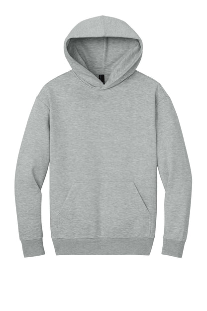 District VIT Heavyweight Fleece Hoodie DT6150 Light Heather Grey