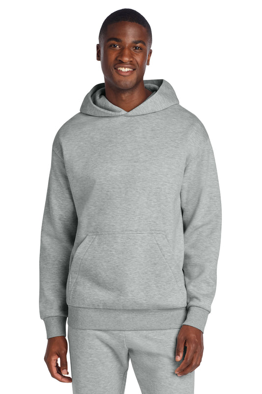 District VIT Heavyweight Fleece Hoodie DT6150 Light Heather Grey