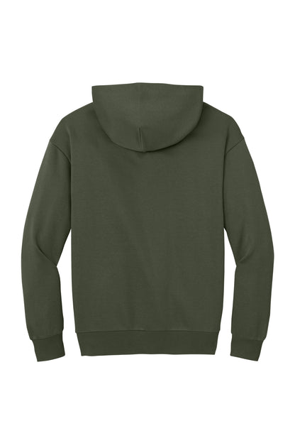 District VIT Heavyweight Fleece Hoodie DT6150 Olive