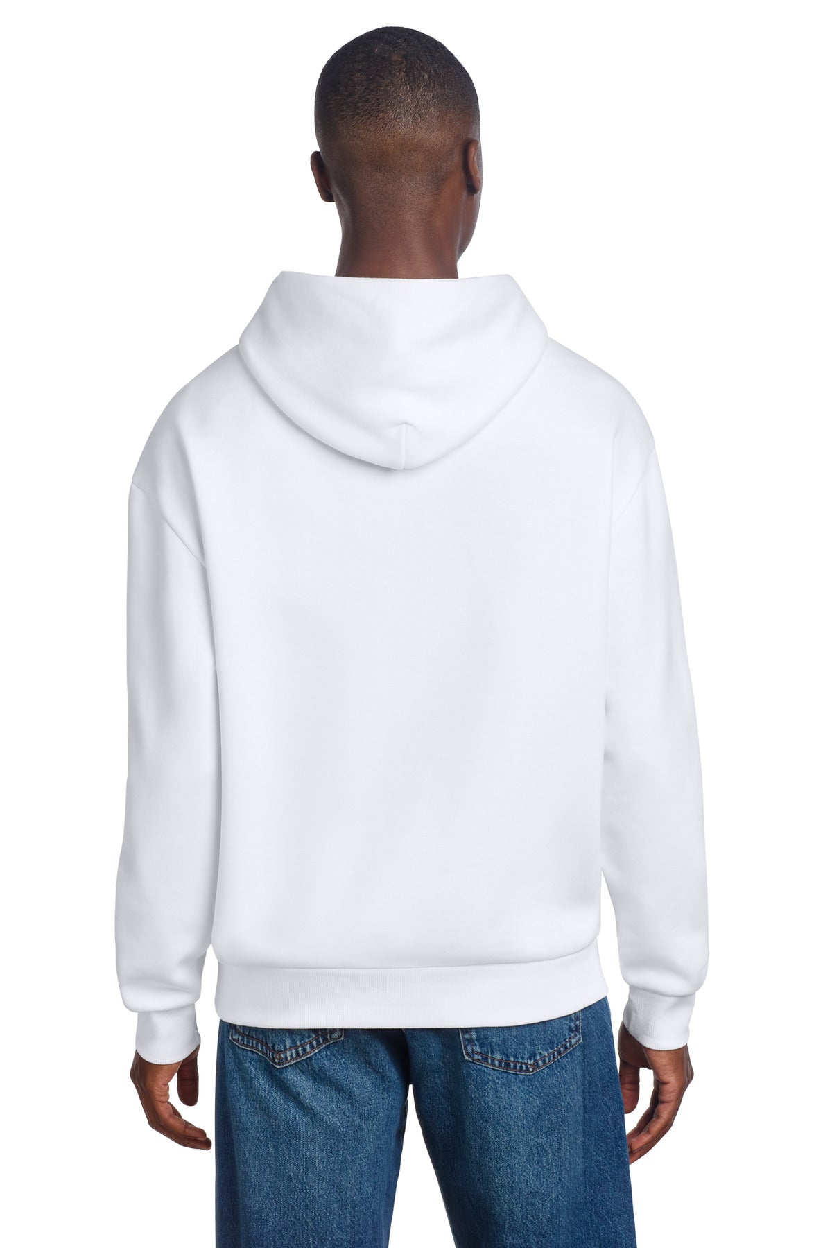 District VIT Heavyweight Fleece Hoodie DT6150 White