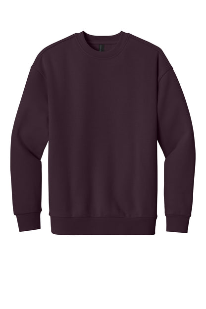 District VIT Heavyweight Fleece Crew DT6154 Bordeaux