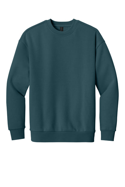 District VIT Heavyweight Fleece Crew DT6154 Deep Cyan